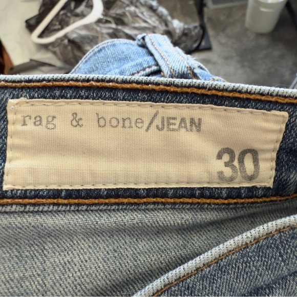 rag & bone NEWQUAY Cropped Skinny Jeans | Size 30 - Picture 6 of 9
